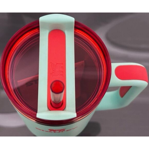 Stanley‎ Quencher H2.0 FlowState 40oz Tumbler, TURQUOISE MOOLAH COLLAB - Picture 3 of 4